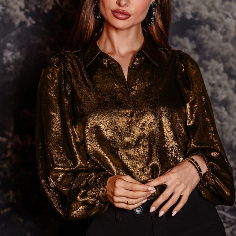 ESQUALO BLOUSE BASIC SHINY